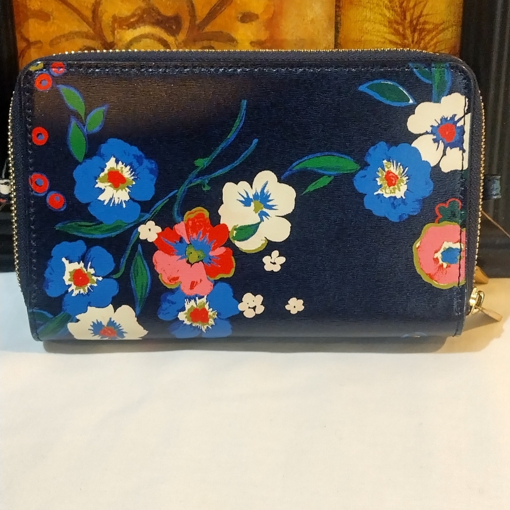 Sold Out ory Burch   Floral Women's Wallet